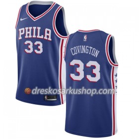 Muški NBA Dres Philadelphia 76ers Robert Covington 33 Nike 2017-18 Plava Swingman